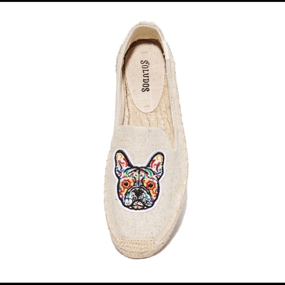 Soludos Shoes - NWT Soludos Frenchie Embroidered loafer in Sand 11